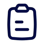 Clipboard Text SVG Icon
